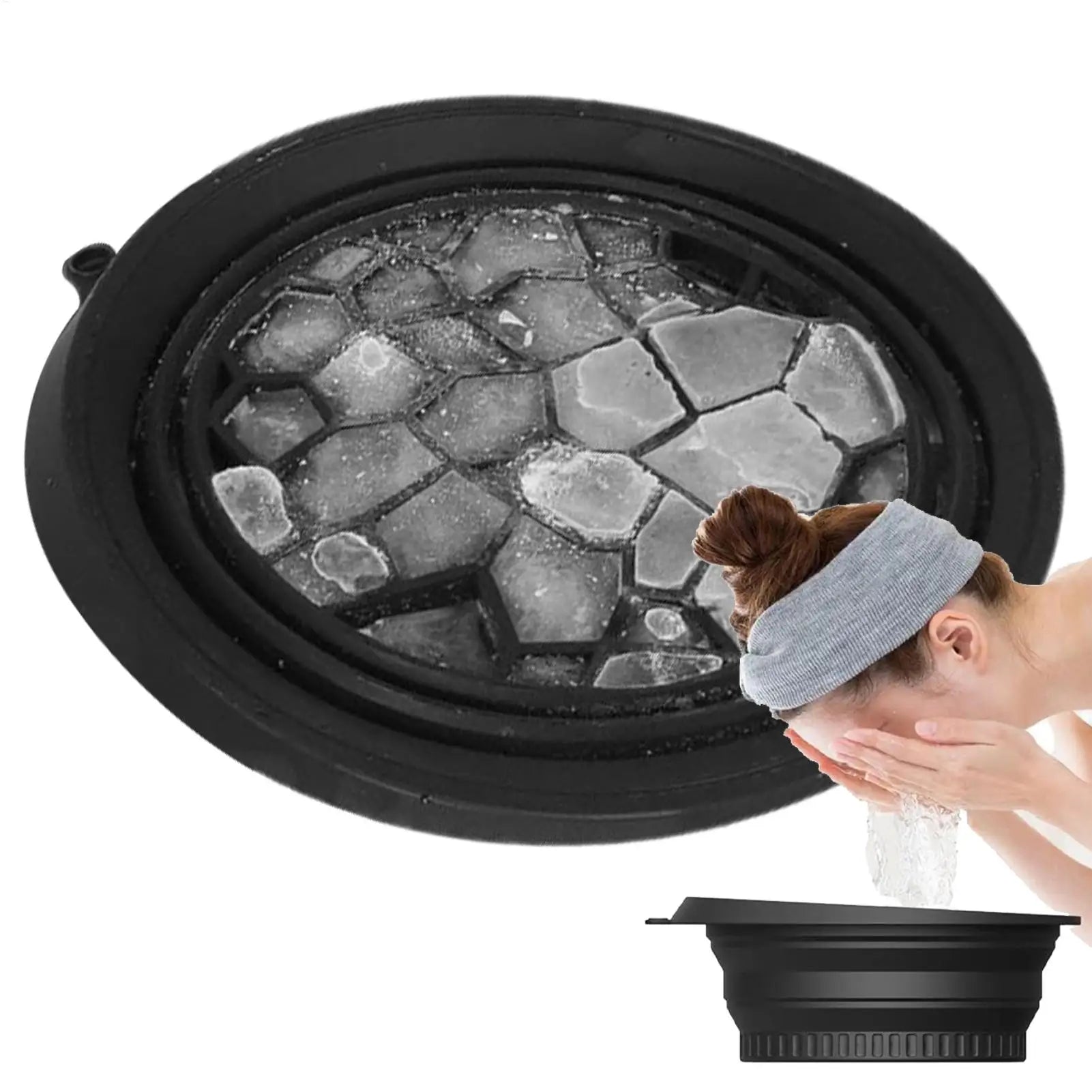 Collapsible Ice Face Bowl